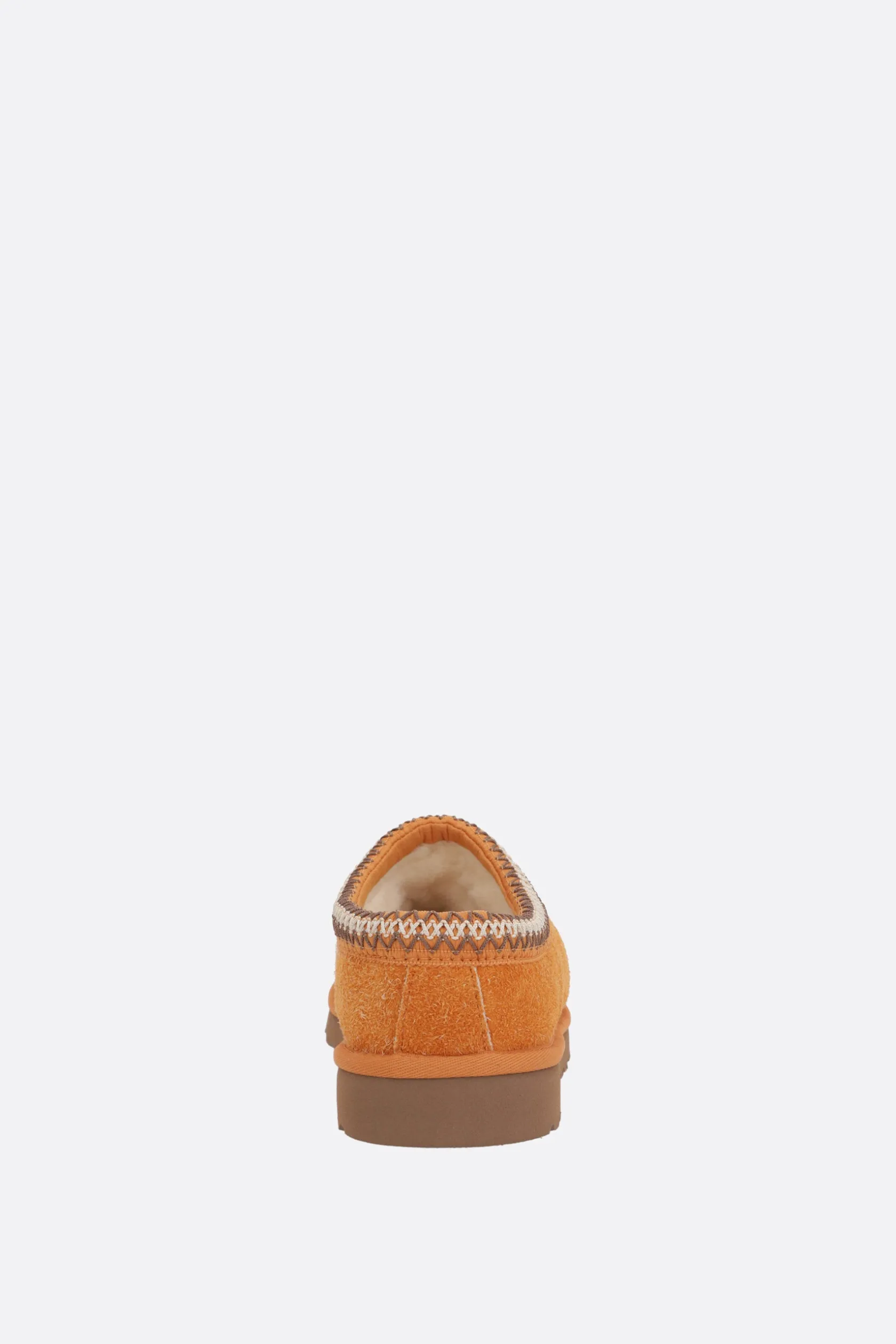 Mocassini E Slippers>UGG slipper Tasman Shaggy in suede Arancione
