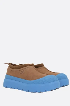 Mocassini E Slippers>UGG slipper Tasman Weather Hybrid in suede e gomma Multicolor