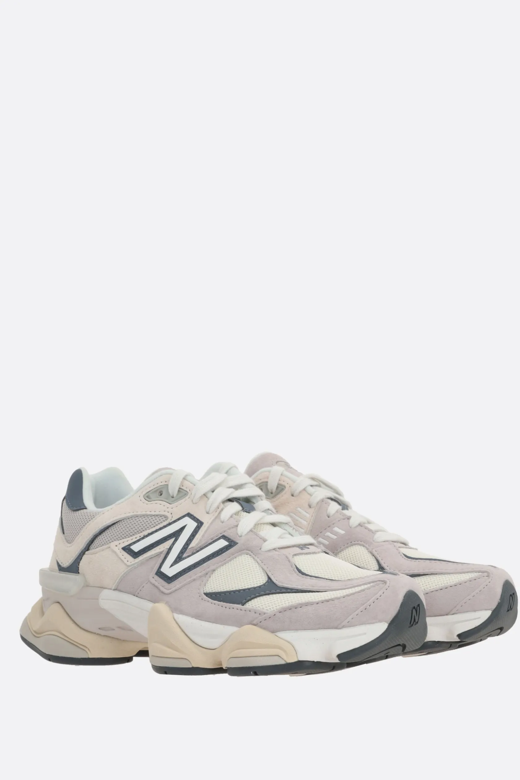 Sneakers>NEW BALANCE sneaker 9060 in mesh e suede Blu
