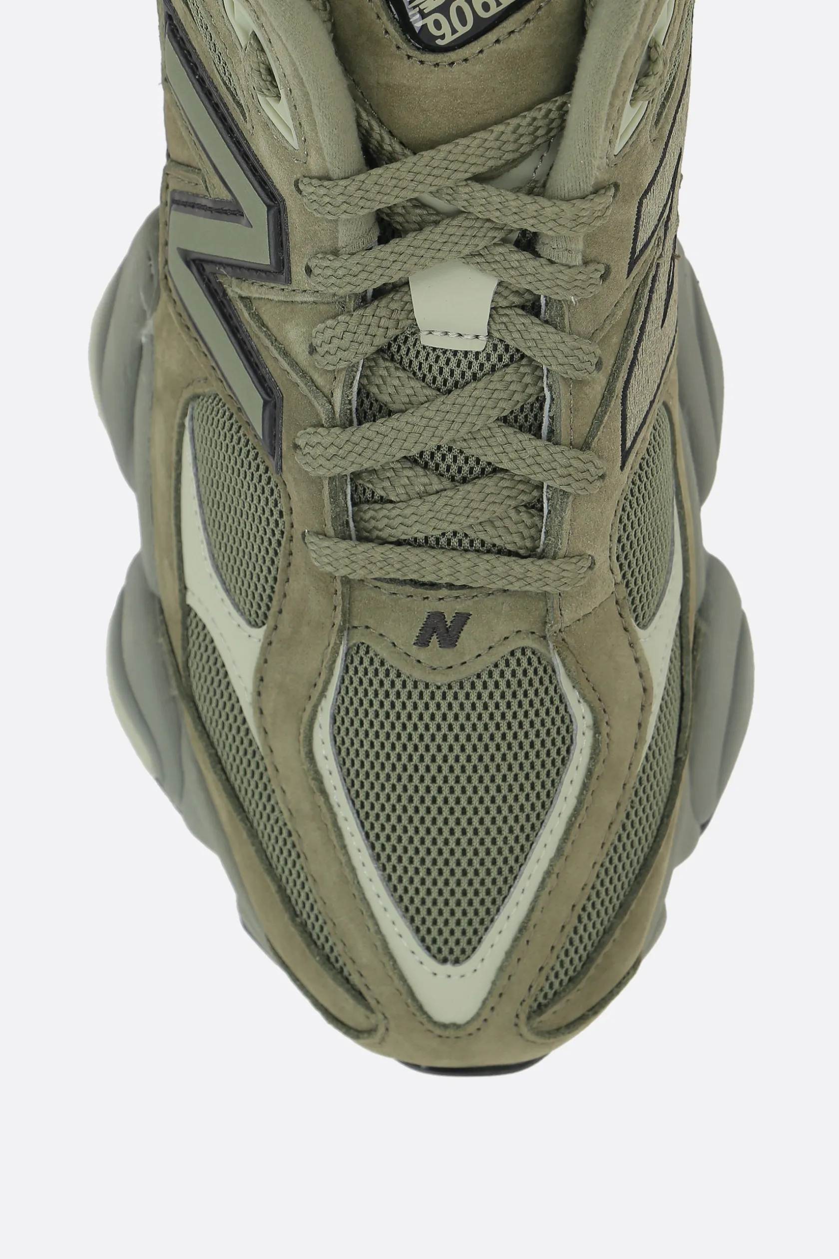 Sneakers>NEW BALANCE sneaker 9060 in suede e mesh Verde