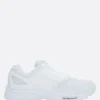 Sneakers>COMME DES GARÇONS X NIKE sneaker Air Pegasus 2005 in mesh ed ecopelle Bianco