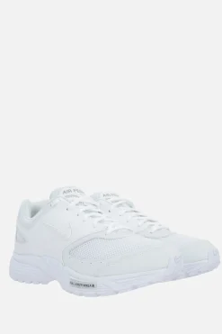 Sneakers>COMME DES GARÇONS X NIKE sneaker Air Pegasus 2005 in mesh ed ecopelle Bianco