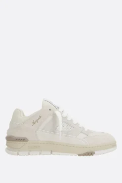 Sneakers>AXEL ARIGATO sneaker Area Lo Fluffy in pelle liscia e suede Neutro