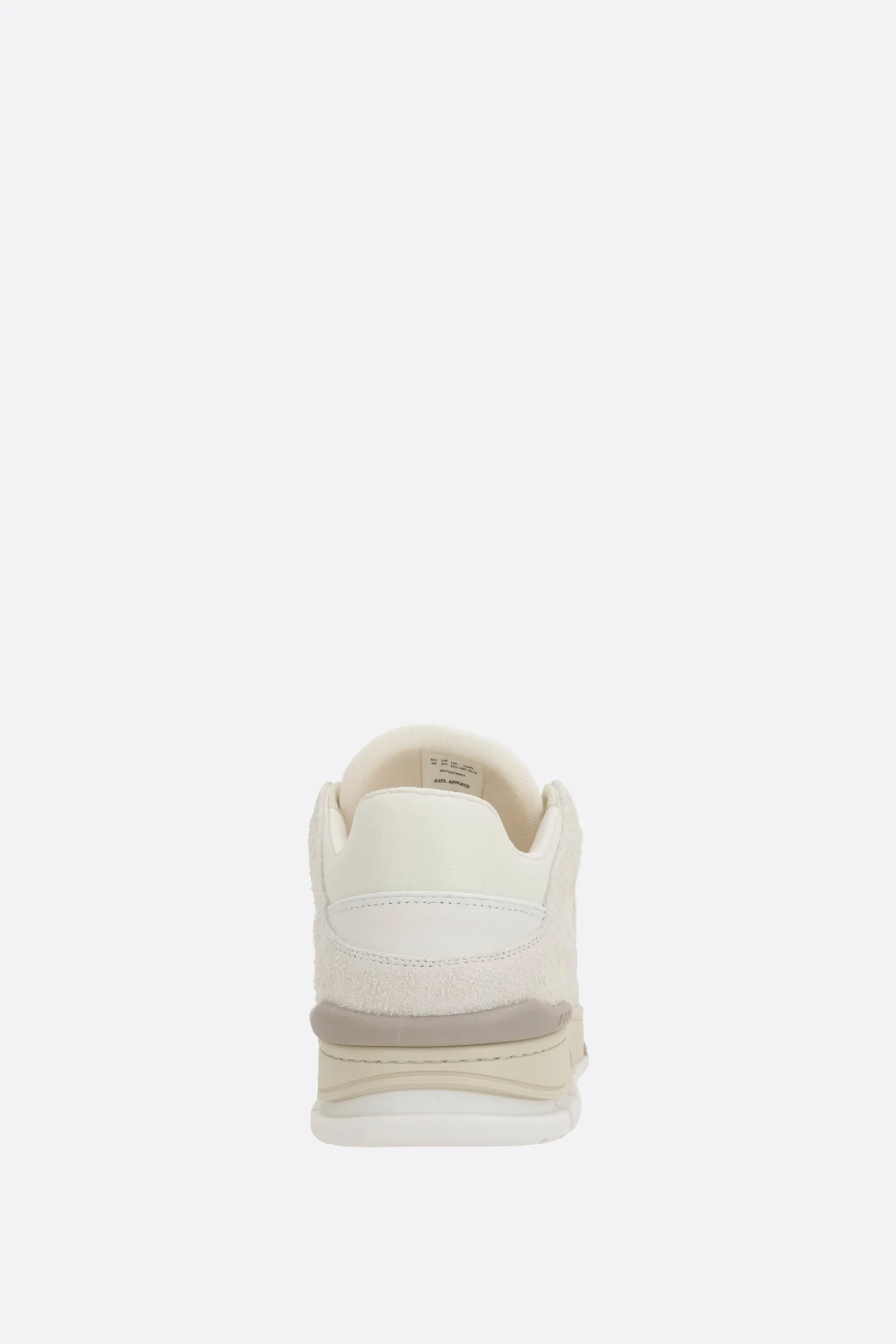 Sneakers>AXEL ARIGATO sneaker Area Lo Fluffy in pelle liscia e suede Neutro