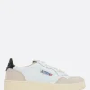Sneakers>AUTRY sneaker Medalist in pelle liscia e suede Bianco