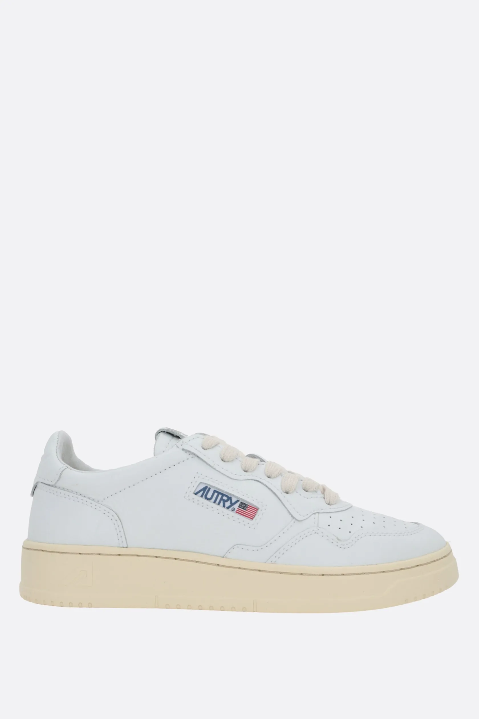 Sneakers>AUTRY sneaker Medalist in pelle liscia Bianco
