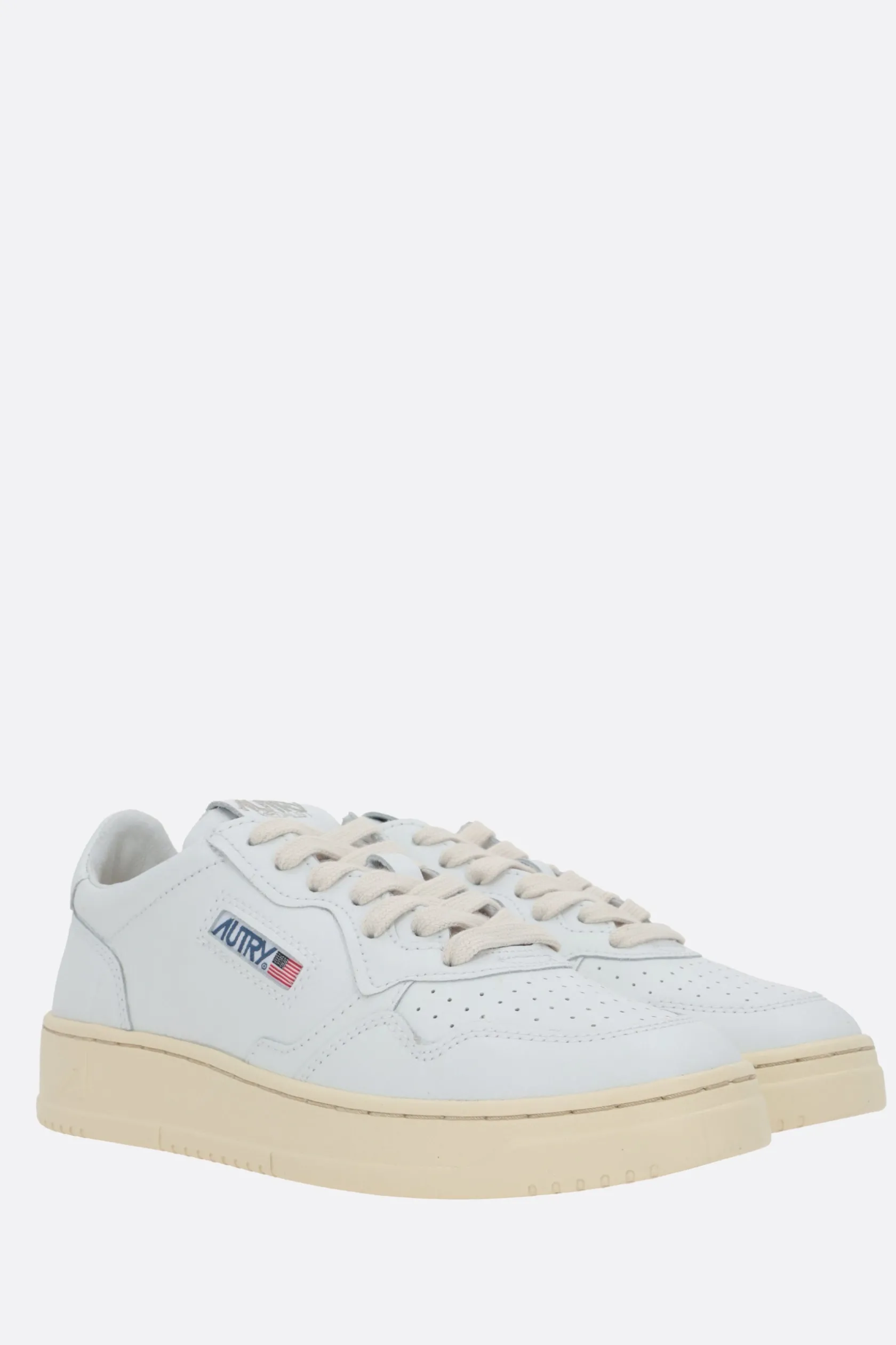 Sneakers>AUTRY sneaker Medalist in pelle liscia Bianco