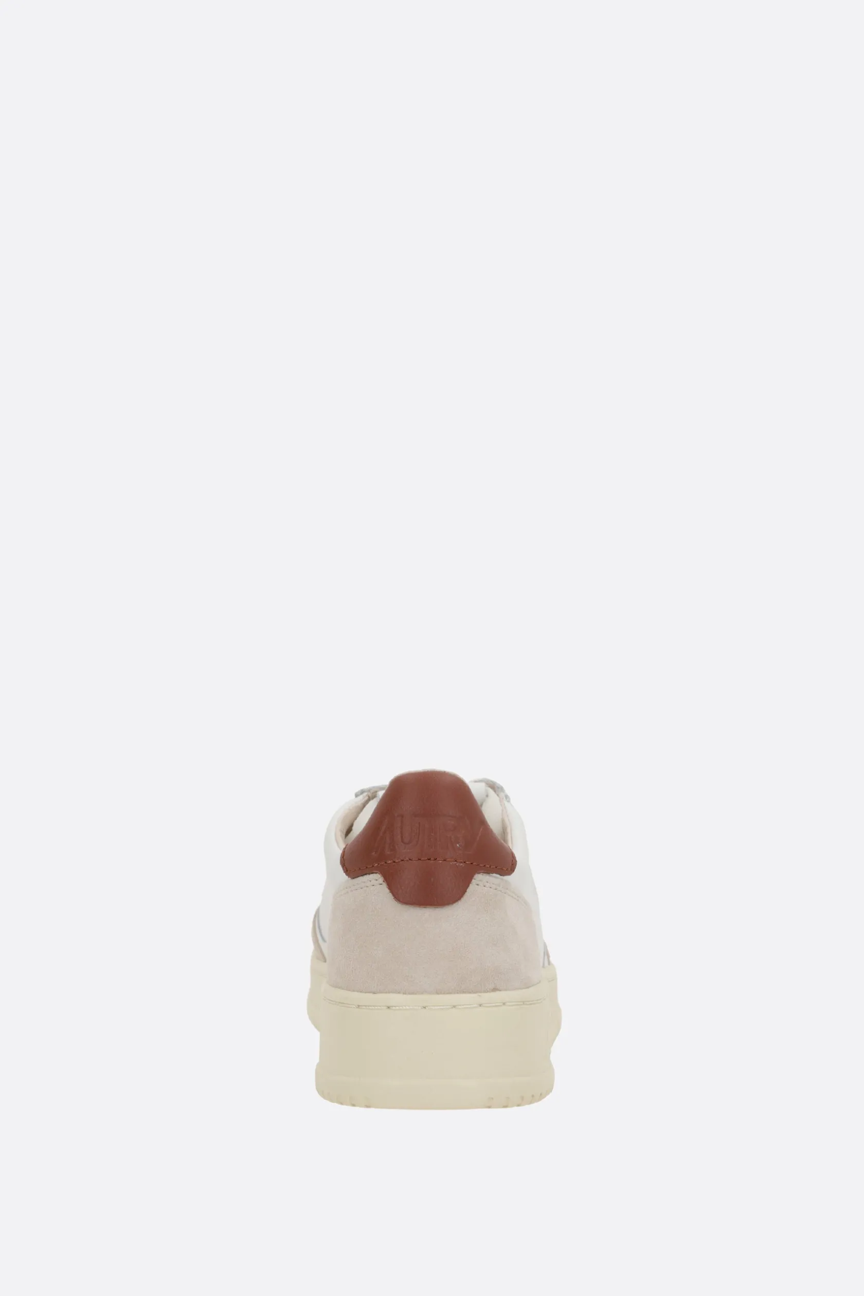 Sneakers>AUTRY sneaker Medalist in pelle liscia e suede Bianco