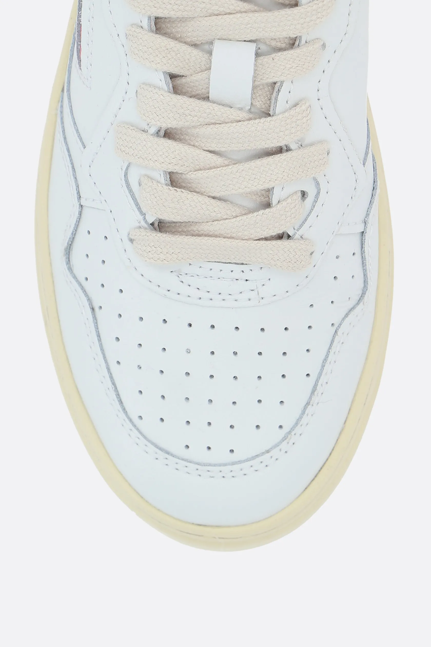 Sneakers>AUTRY sneaker Medalist in pelle liscia Bianco