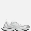 Sneakers>BALENCIAGA sneaker Circuit in mesh ed ecopelle Bianco