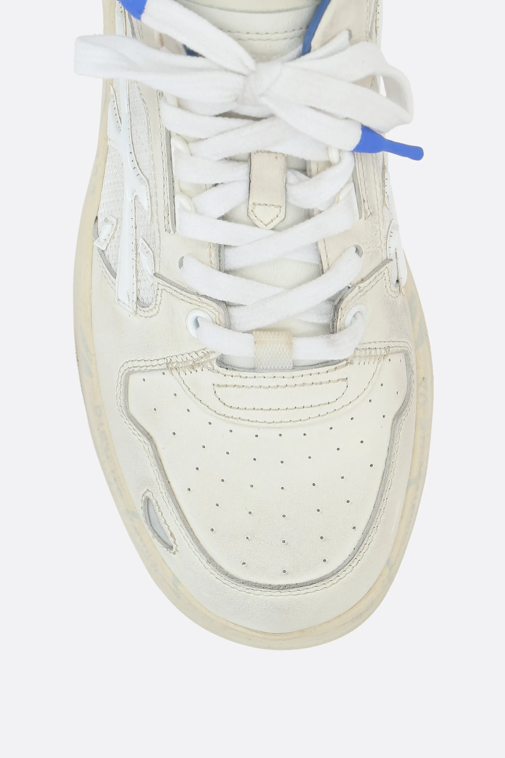 Sneakers>PREMIATA sneaker Drake in un mix di materiali Bianco