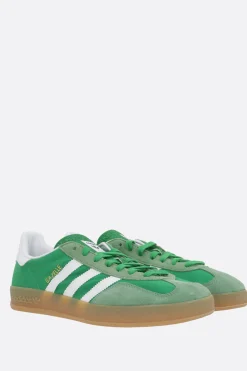 Sneakers>ADIDAS sneaker Gazelle Indoor in nylon e suede Verde