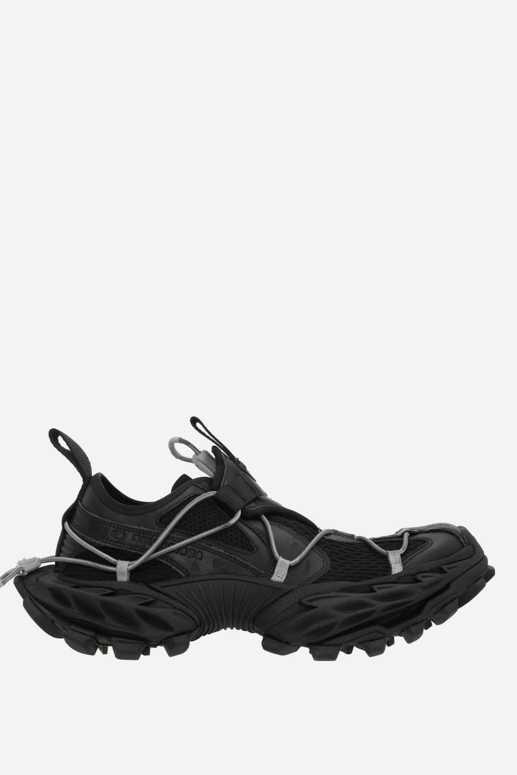Sneakers>BALENCIAGA sneaker Hike in mesh Nero