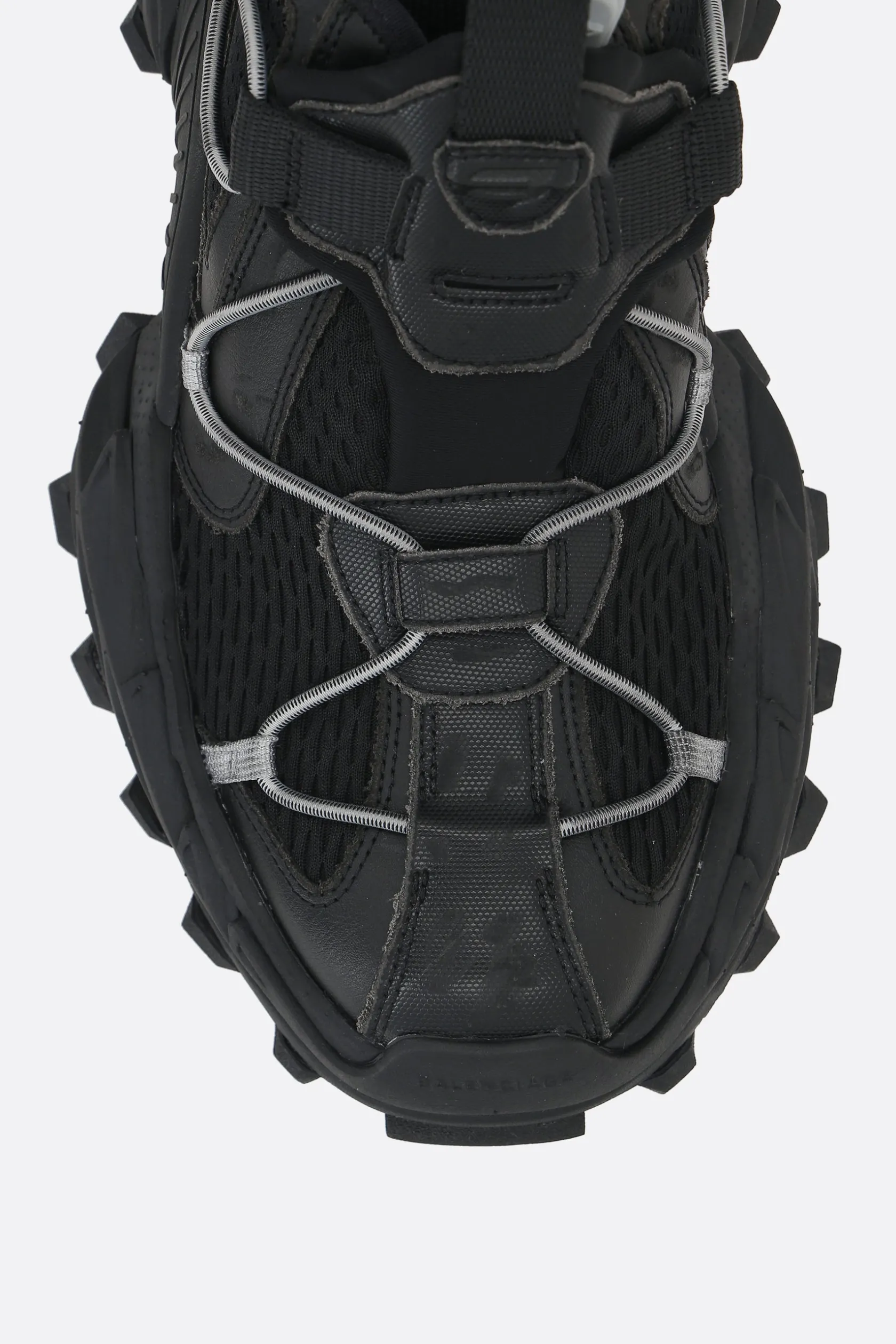 Sneakers>BALENCIAGA sneaker Hike in mesh Nero