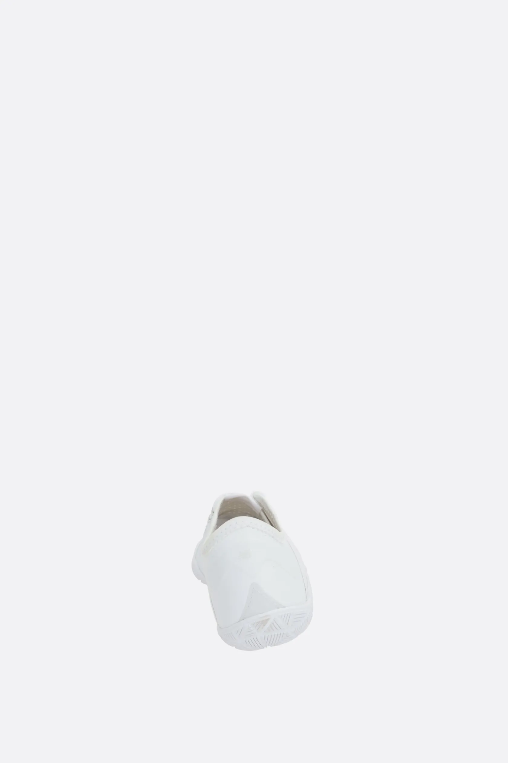 Sneakers>JUNYA WATANABE MAN sneaker in rete e pelle sintetica Bianco
