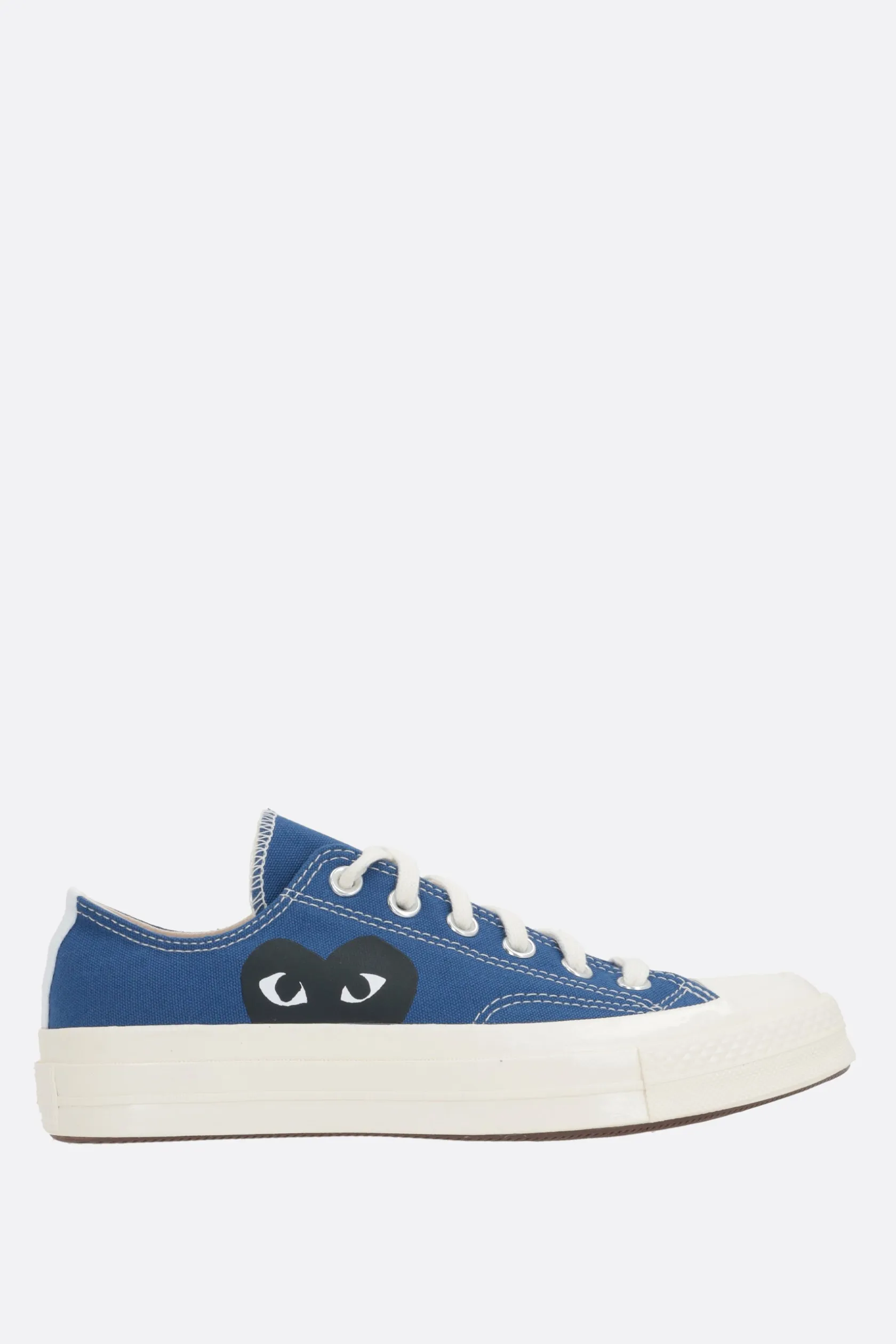 Sneakers>COMME DES GARÇONS PLAY X CONVERSE sneaker low--top Chuck 70 CDG in canvas Blu
