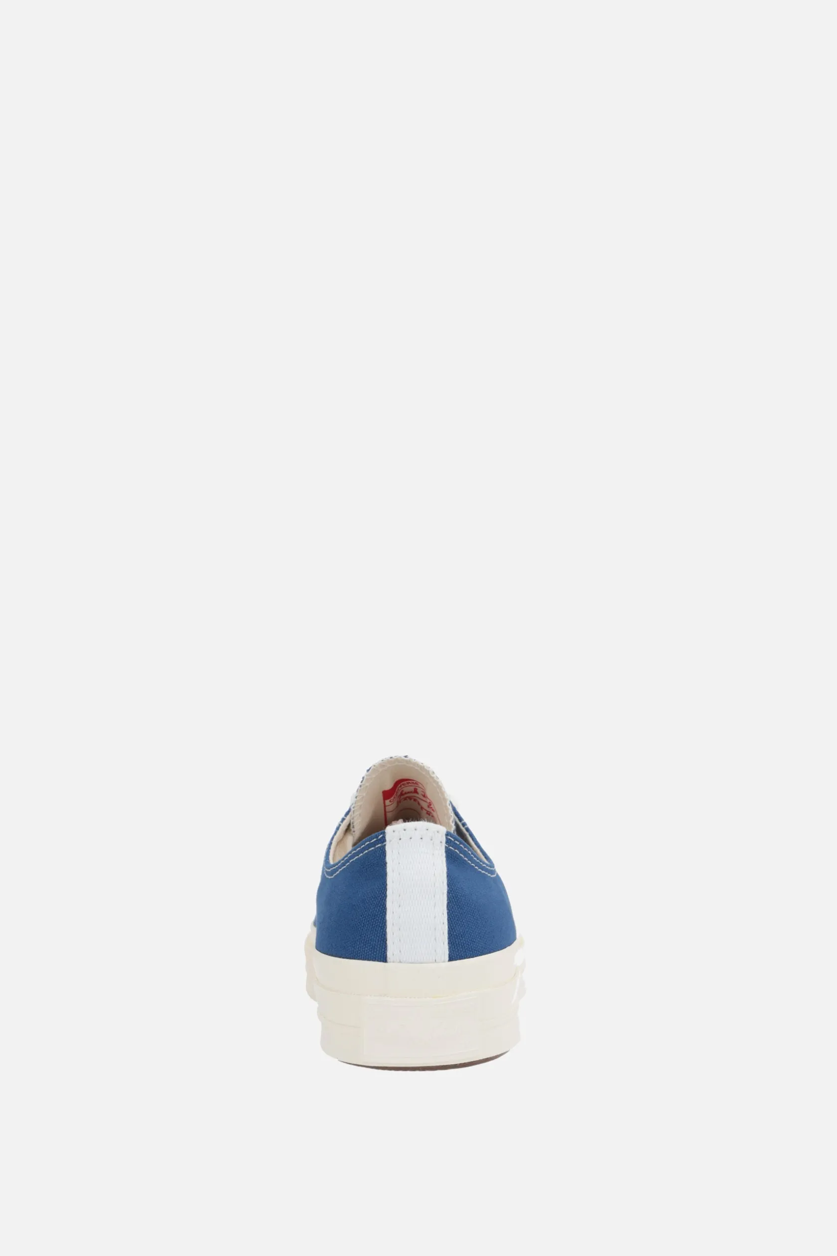 Sneakers>COMME DES GARÇONS PLAY X CONVERSE sneaker low--top Chuck 70 CDG in canvas Blu