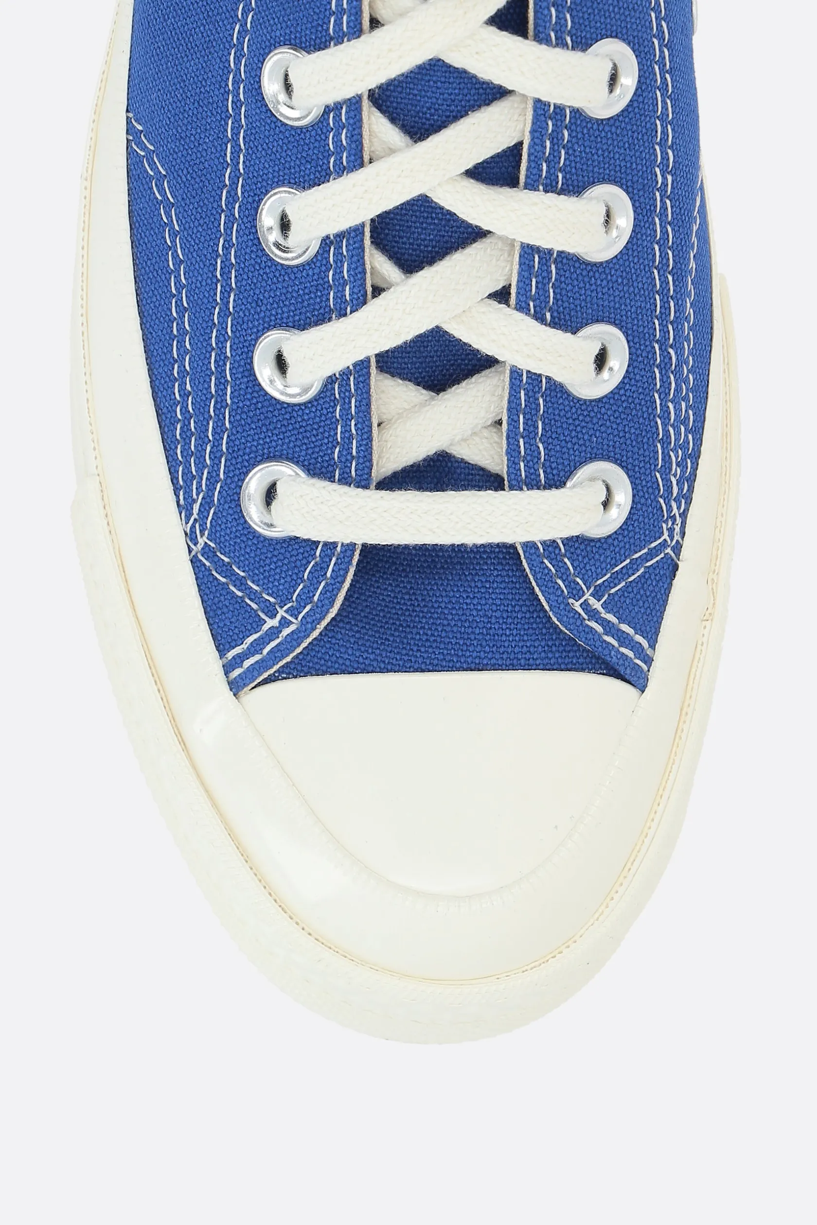 Sneakers>COMME DES GARÇONS PLAY X CONVERSE sneaker low--top Chuck 70 CDG in canvas Blu