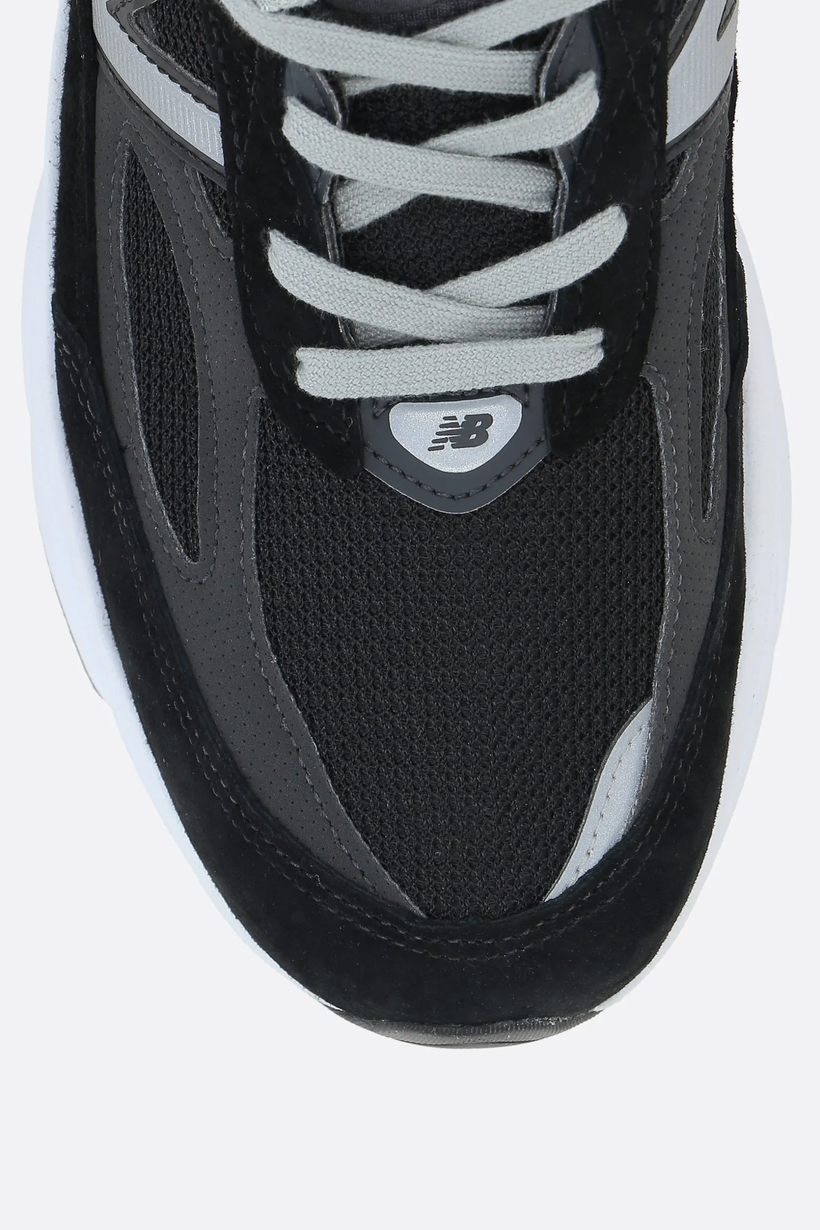 Sneakers>NEW BALANCE sneaker Made in USA 990v6 in mesh e suede Nero