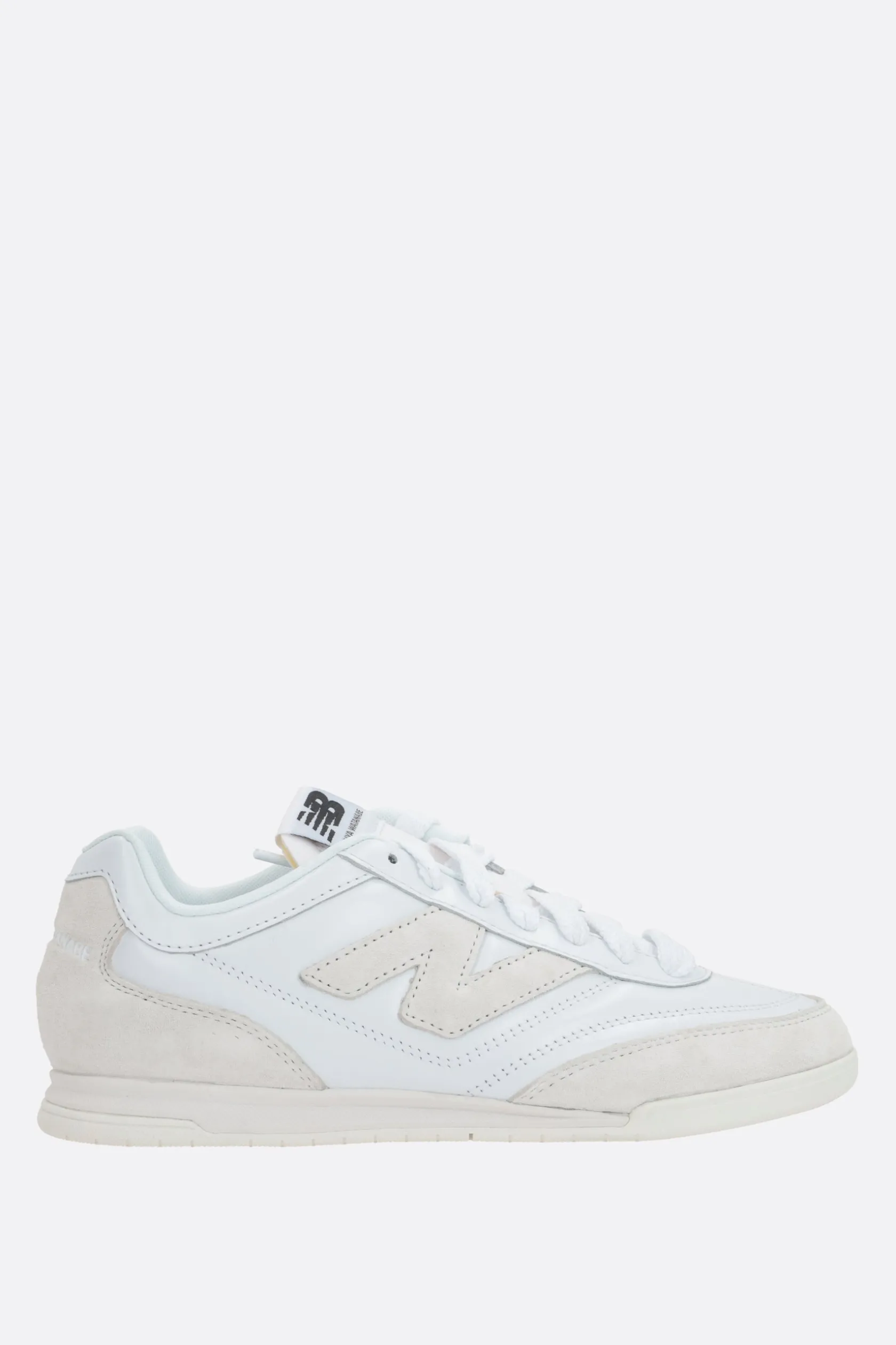 Sneakers>JUNYA WATANABE sneaker RC42 in pelle liscia e suede Bianco