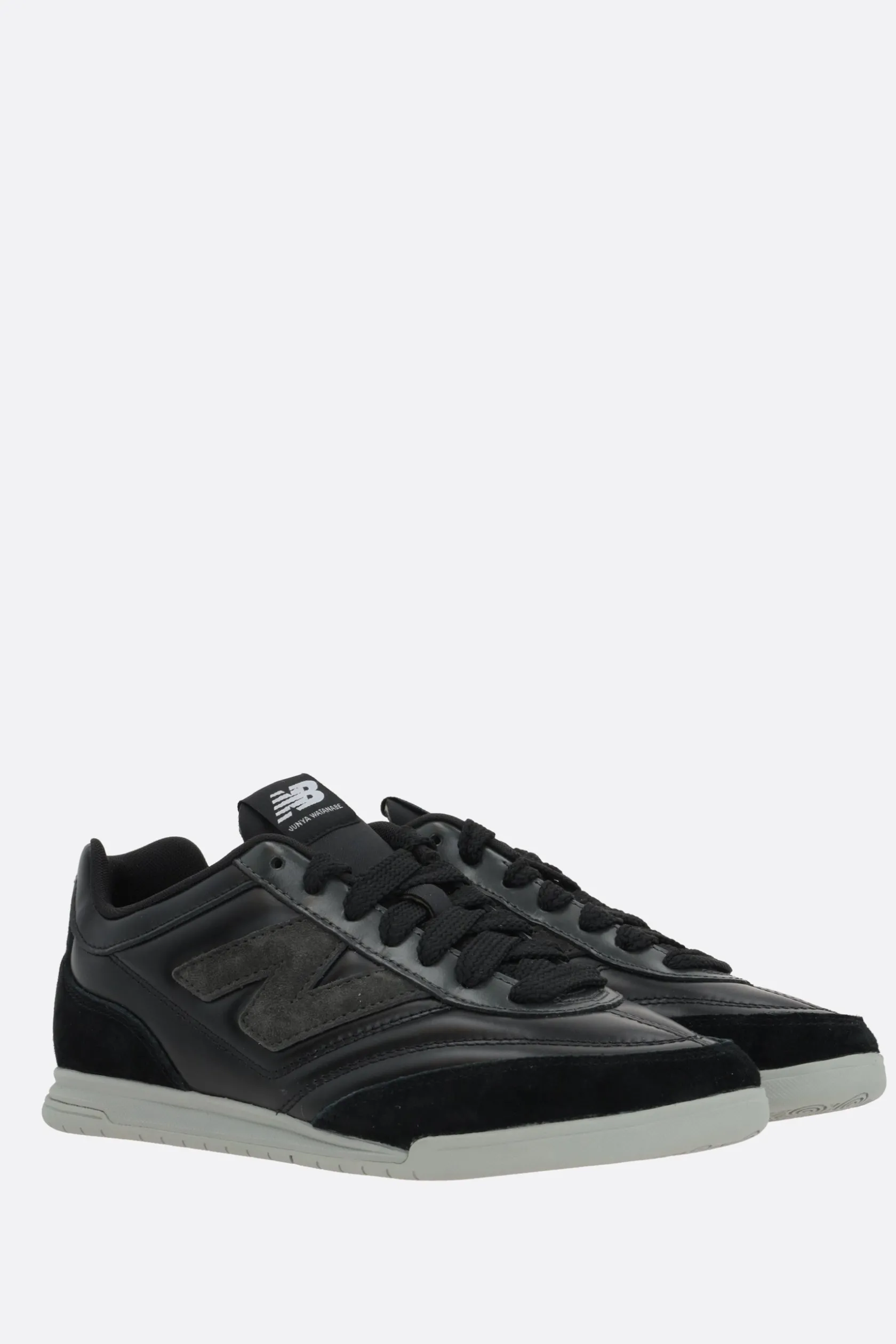 Sneakers>JUNYA WATANABE sneaker RC42 in pelle liscia e suede Nero