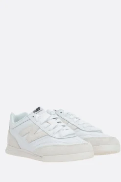 Sneakers>JUNYA WATANABE sneaker RC42 in pelle liscia e suede Bianco