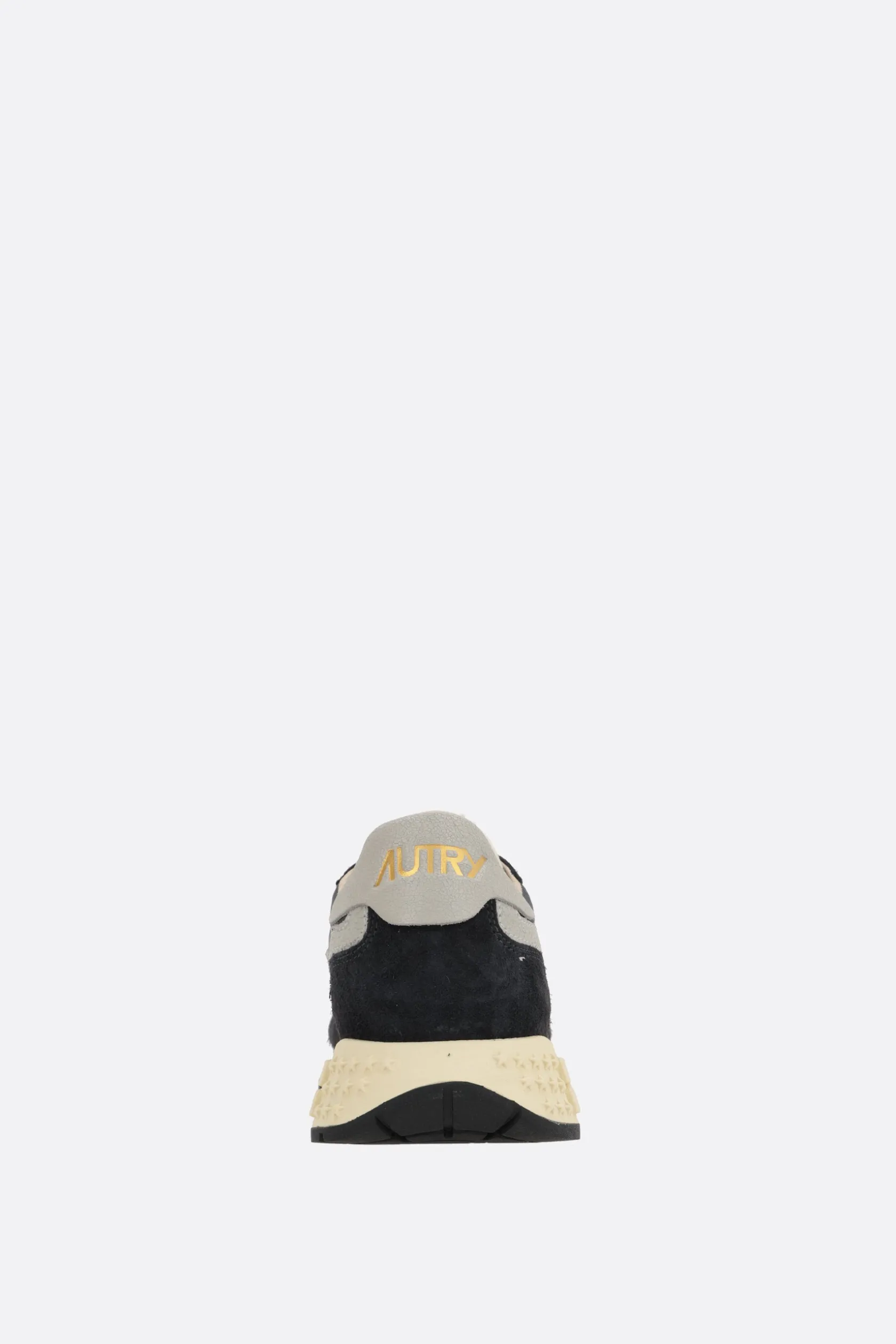 Sneakers>AUTRY sneaker Reelwind in nylon e suede Nero