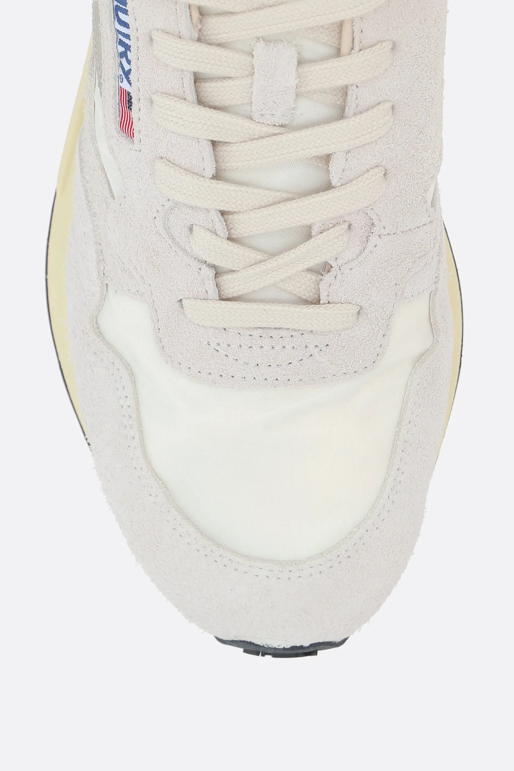 Sneakers>AUTRY sneaker Reelwind in nylon e suede Bianco