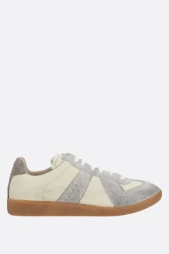 Sneakers>MAISON MARGIELA sneaker Replica in nylon e suede Multicolor