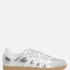 Sneakers>ADIDAS sneaker Samba OG in pelle laminata Argento