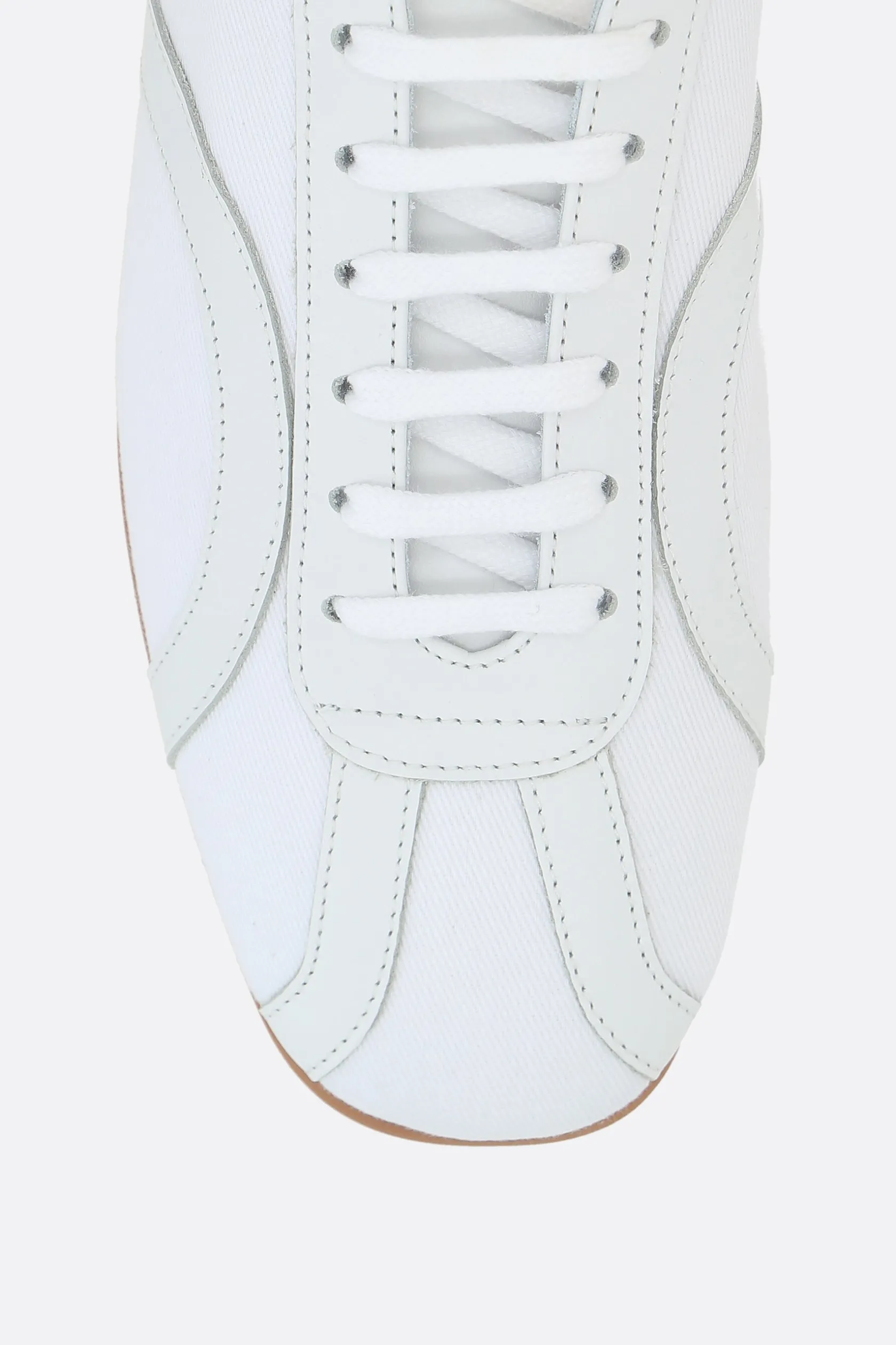 Sneakers>TOTEME sneaker Sport in canvas Bianco