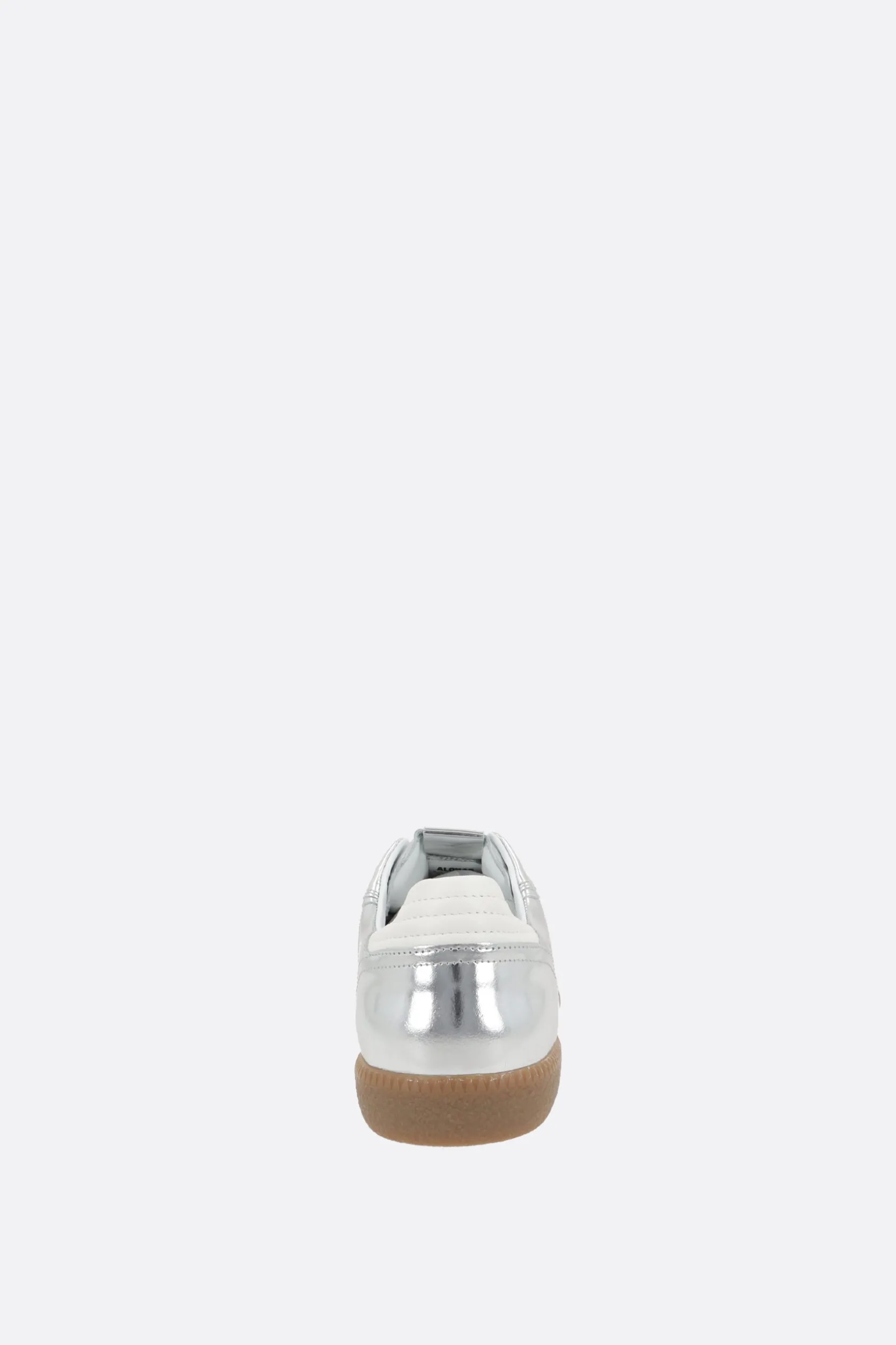 Sneakers>ALOHAS sneaker tb.490 in pelle laminata Argento