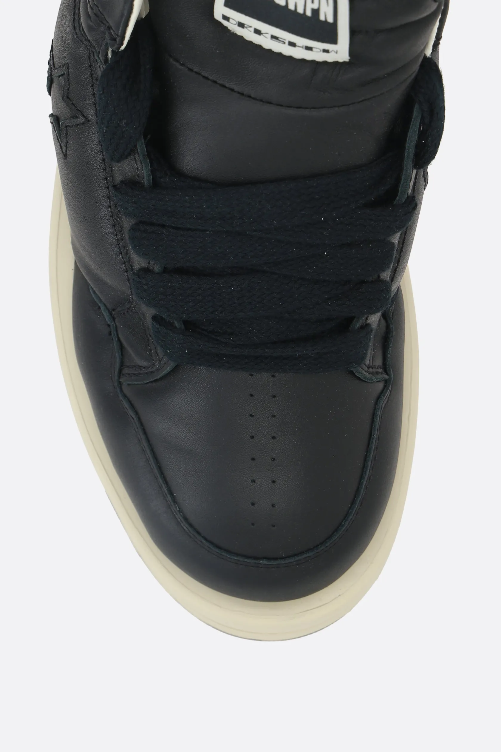 Sneakers>CONVERSE X DRKSHDW sneaker Turbowpn OX in pelle liscia Nero
