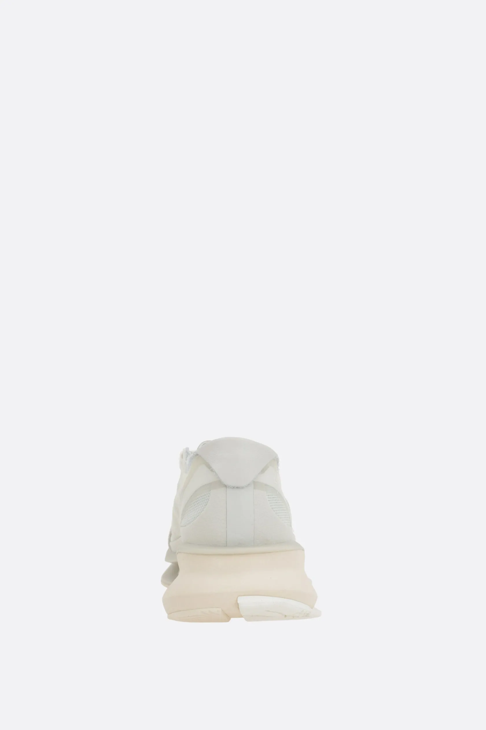 Sneakers>Y-3 sneaker S-Gendo Run in mesh e suede Neutro