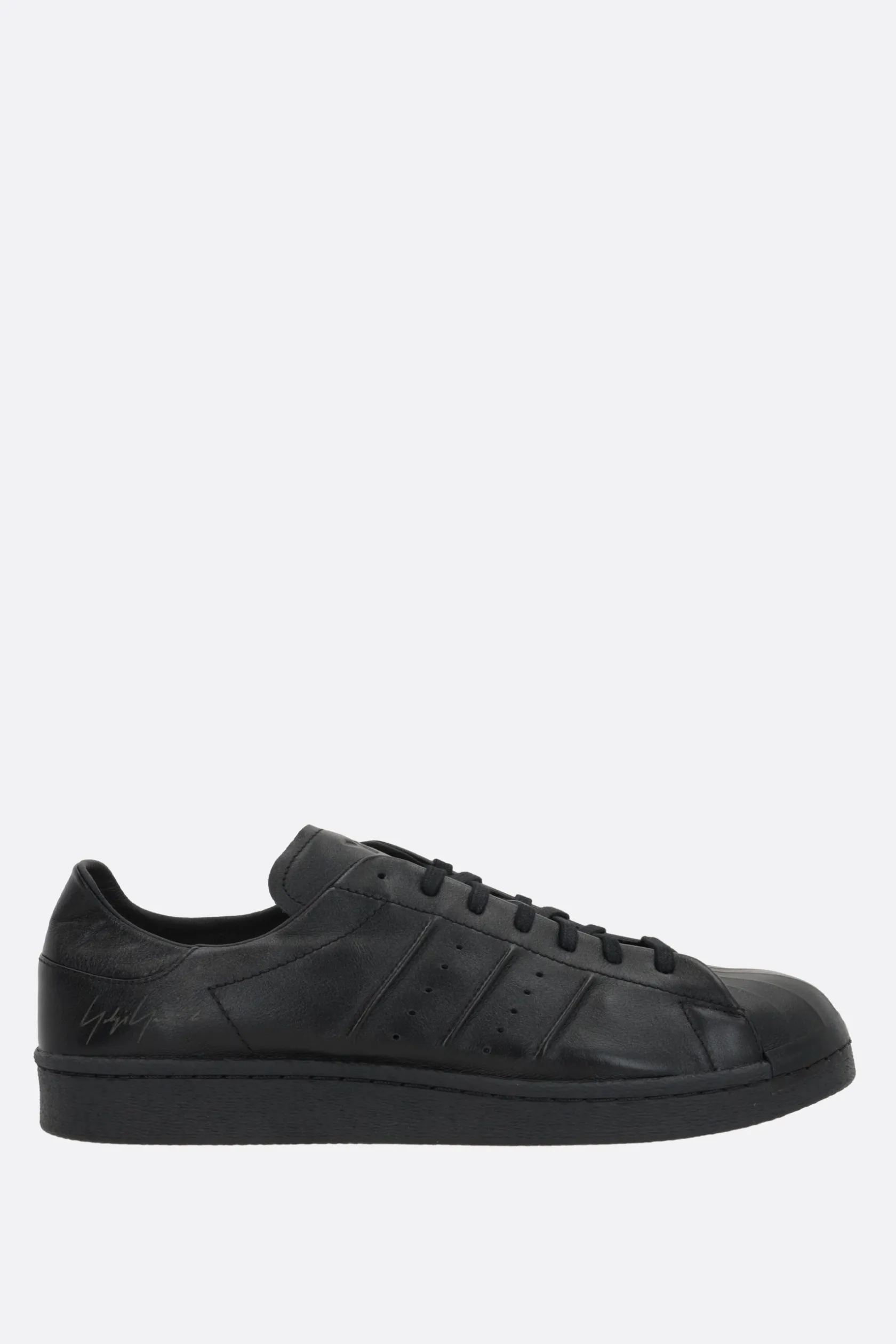 Sneakers>Y-3 sneaker Superstar in pelle liscia Nero