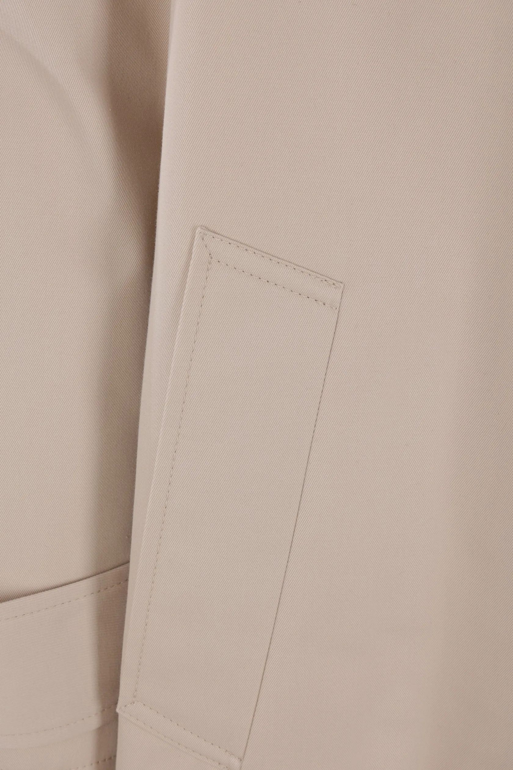Capispalla>THOM BROWNE soprabito monopetto in twill Marrone