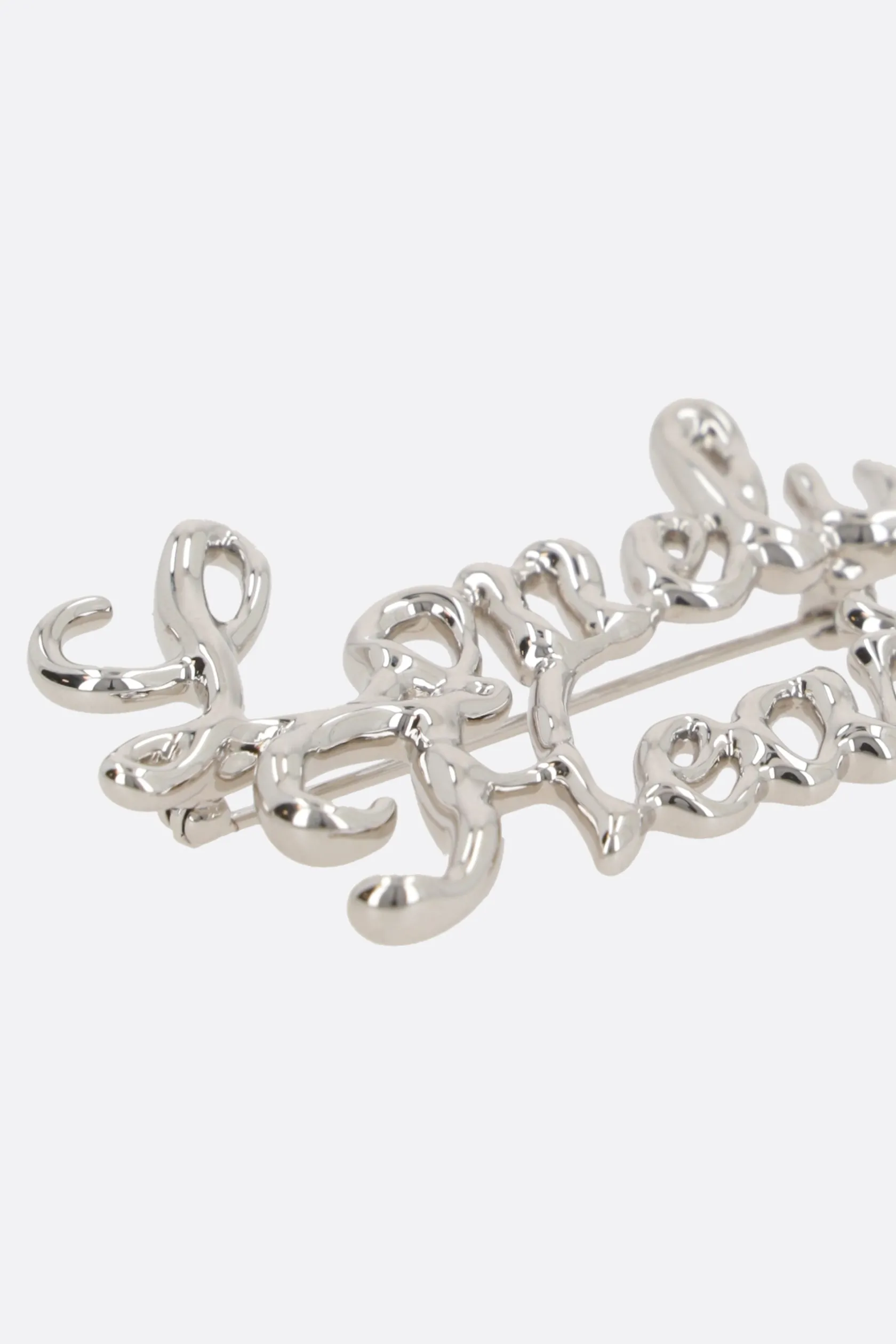 Accessori Da Indossare>JIL SANDER spilla Lonely Heart in ottone Argento