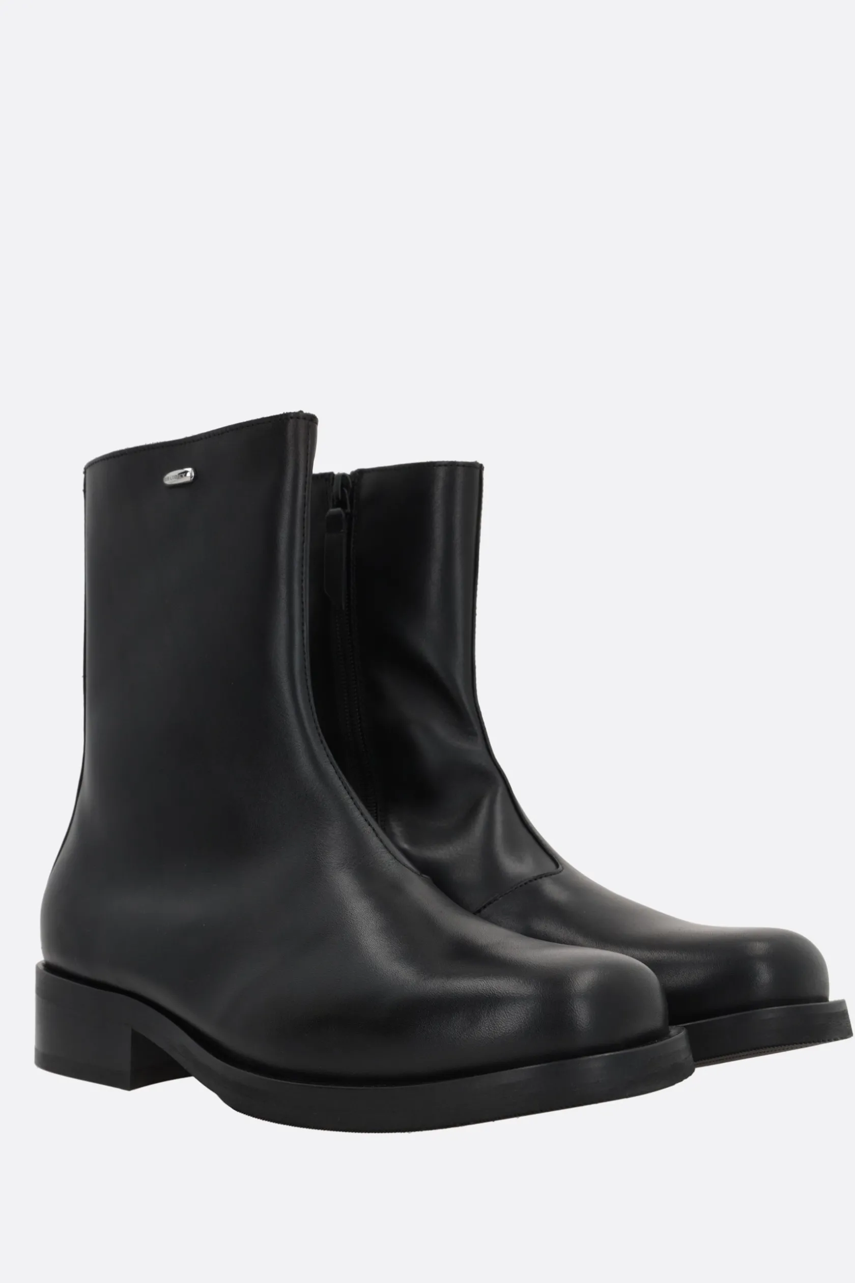 Stivali>OUR LEGACY stivaletto Camion in pelle liscia Nero