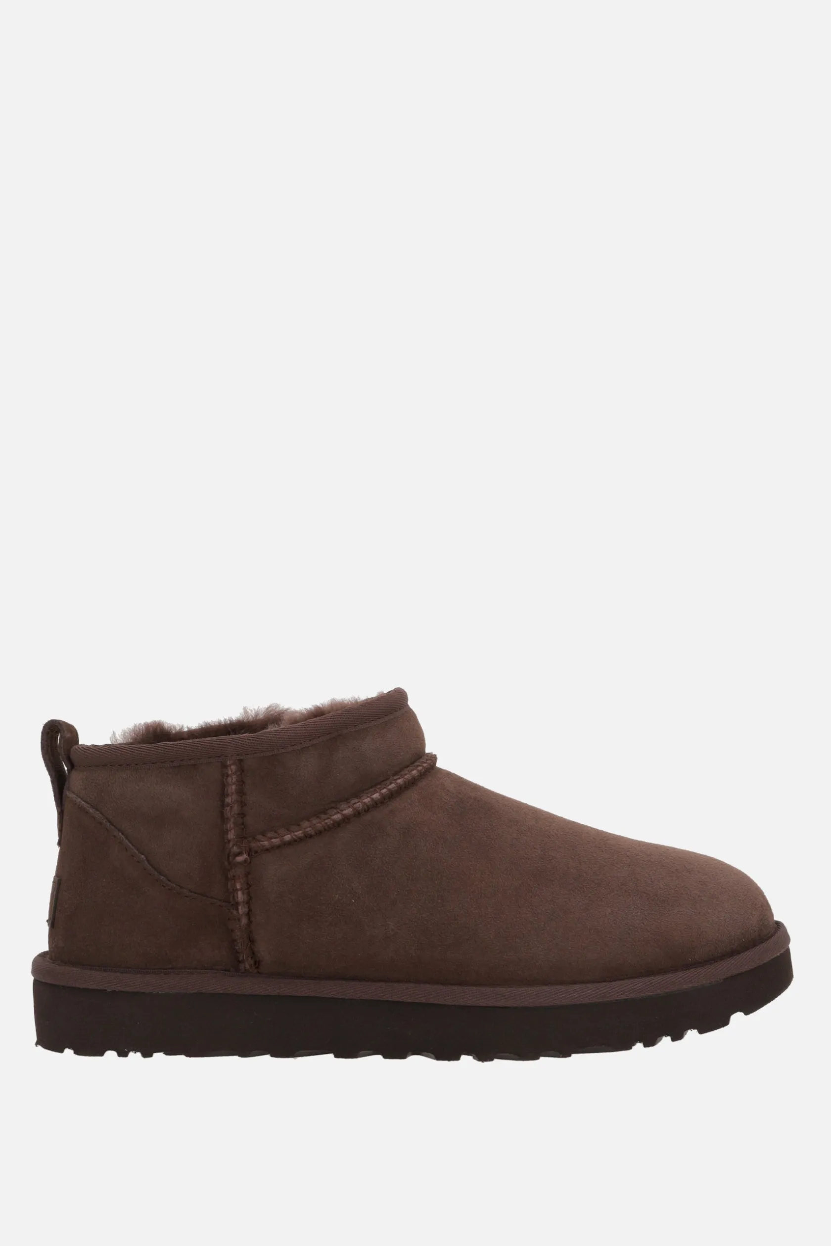 Stivali>UGG stivaletto Classic Ultra Mini in suede Marrone