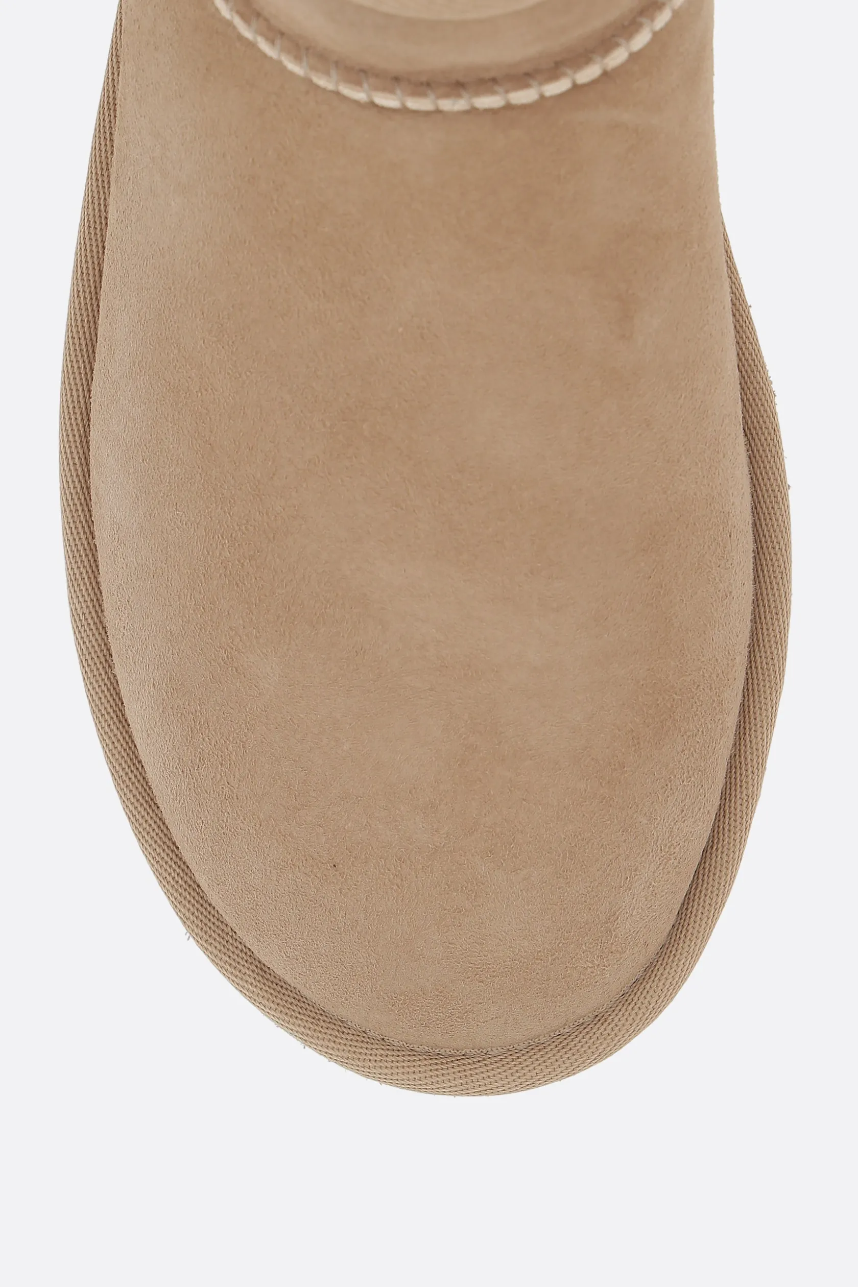 Stivali>UGG stivaletto Classic Ultra Mini in suede Neutro