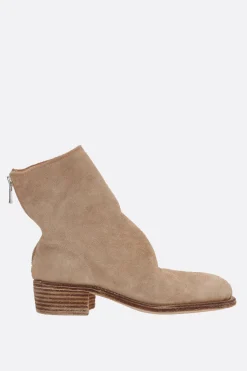 Stivali>GUIDI stivaletto in suede Neutro