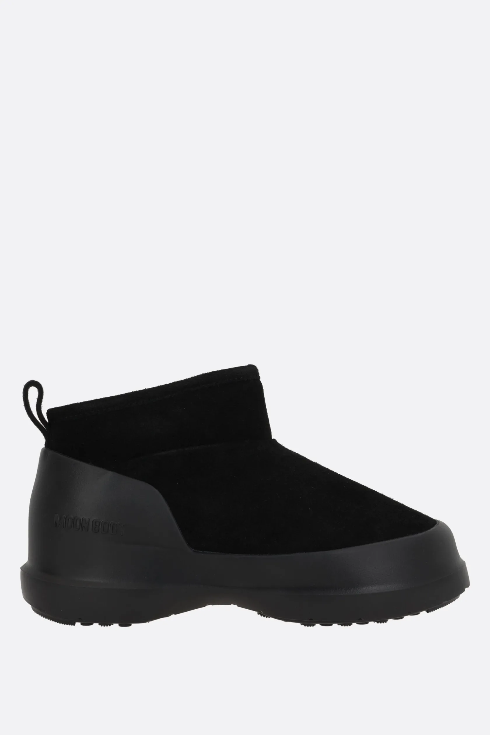 Stivali>MOON BOOT stivaletto MB Luna in suede Nero