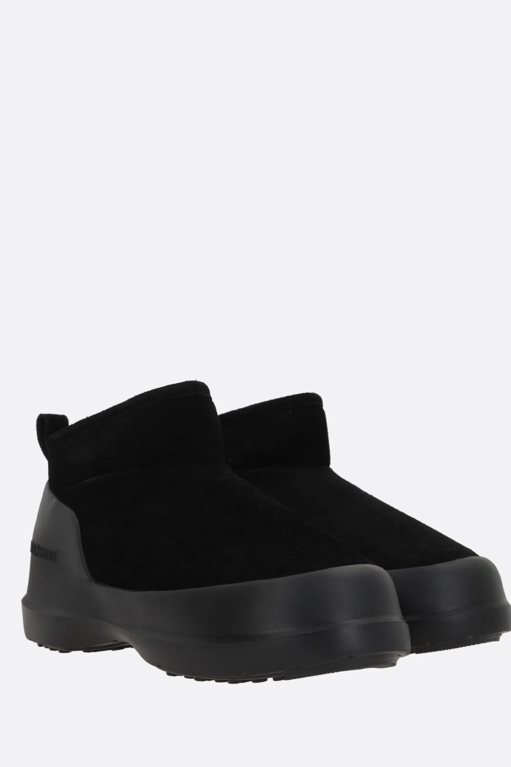 Stivali>MOON BOOT stivaletto MB Luna in suede Nero