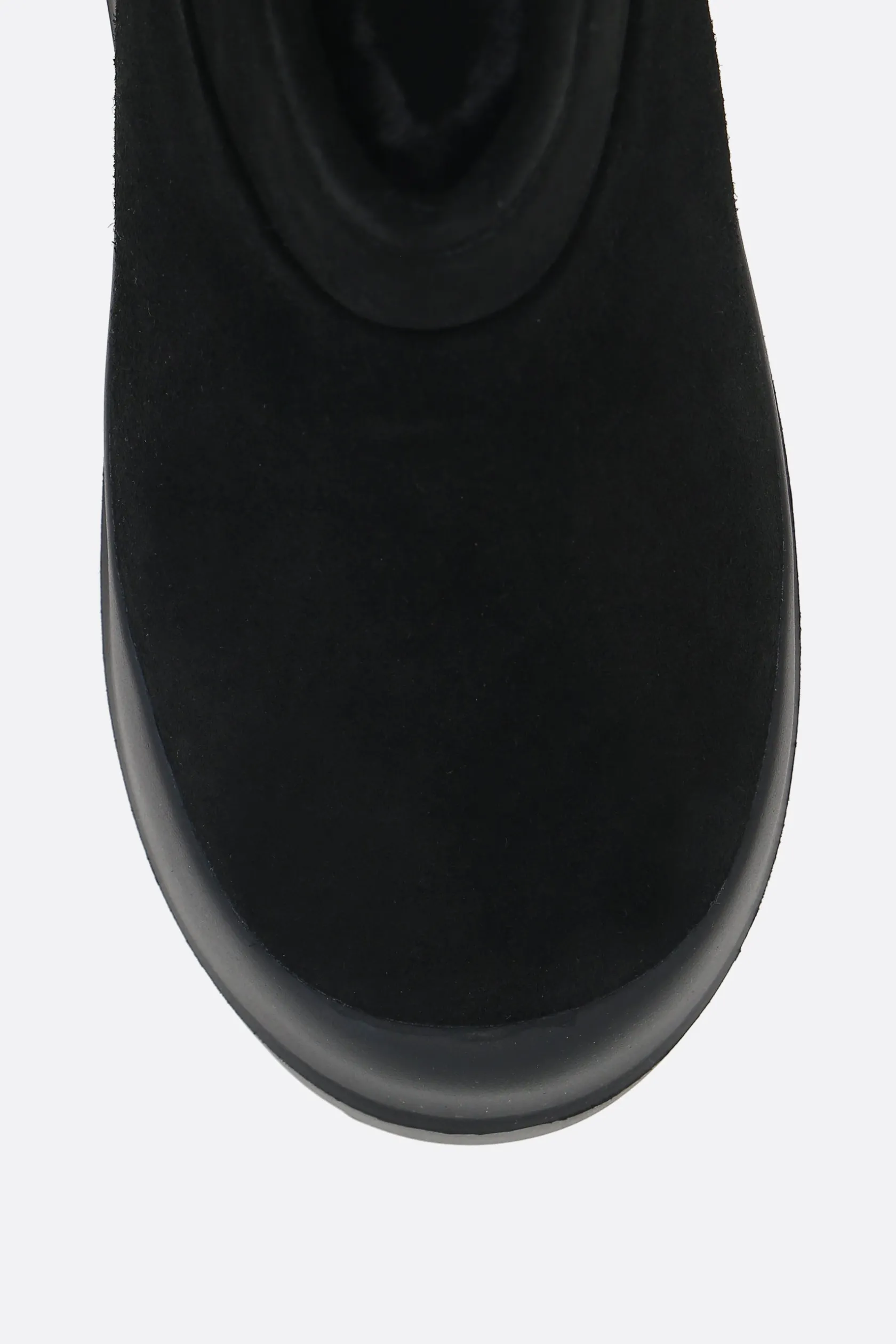 Stivali>MOON BOOT stivaletto MB Luna in suede Nero