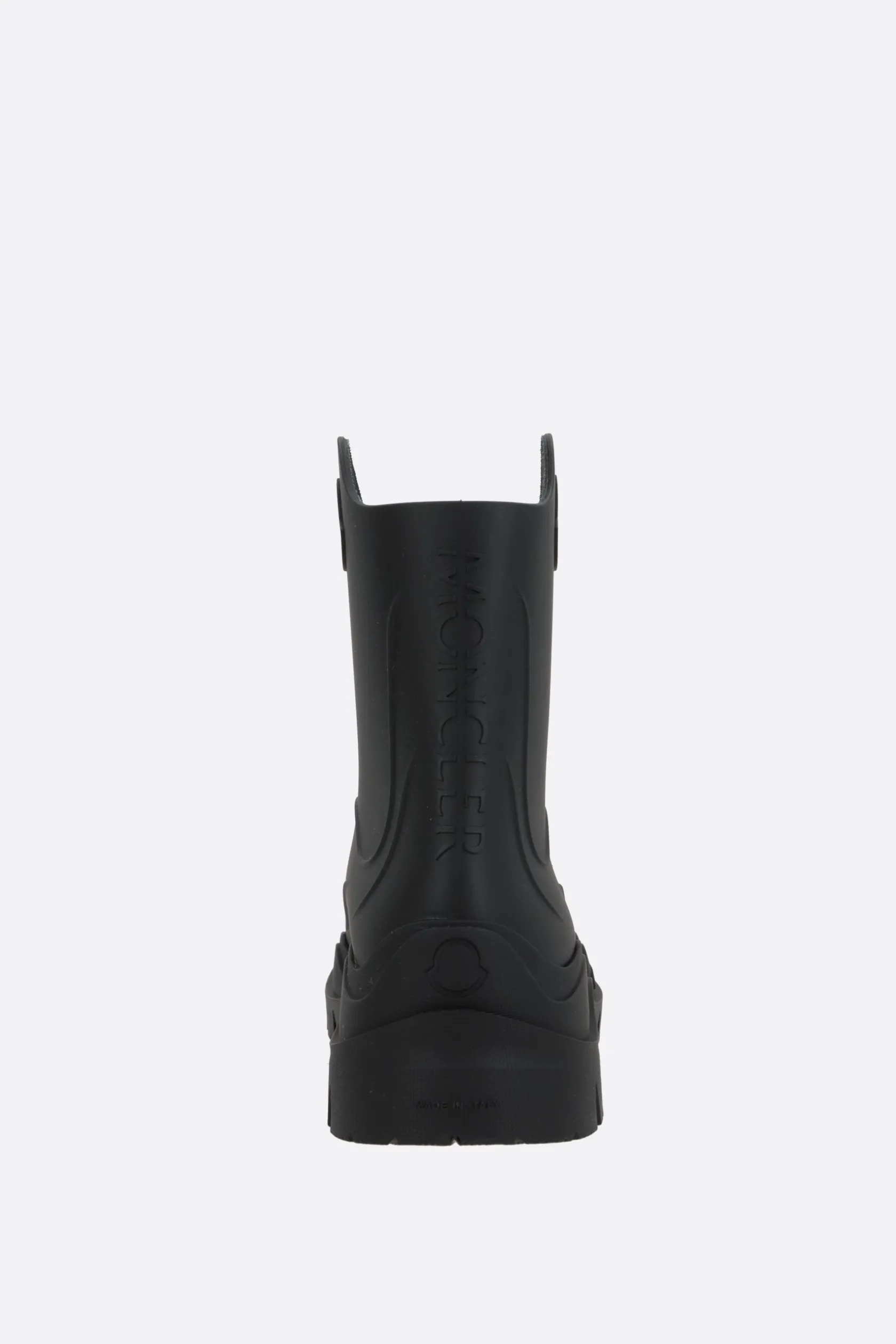 Stivali>MONCLER stivaletto per la pioggia Misty in gomma Nero