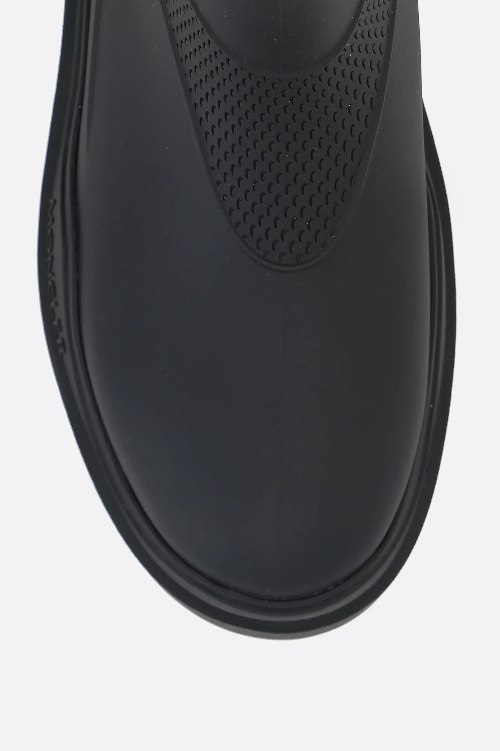 Stivali>MONCLER stivaletto per la pioggia Misty in gomma Nero