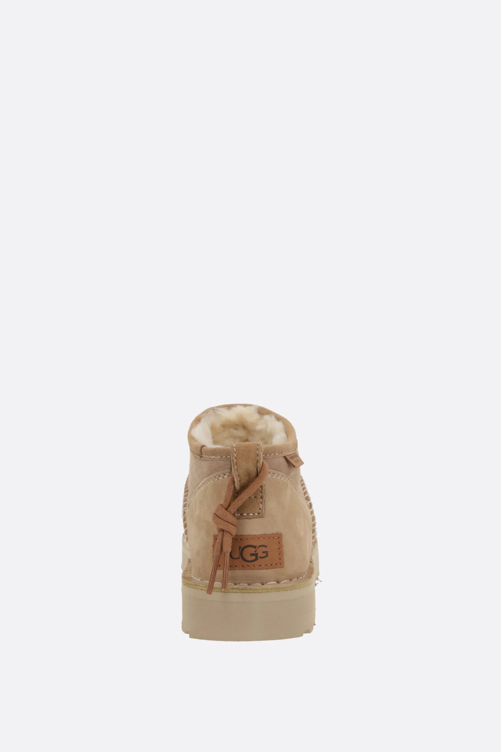 Stivali>UGG stivaletto Ultra Mini Crafted Regenerate Neutro