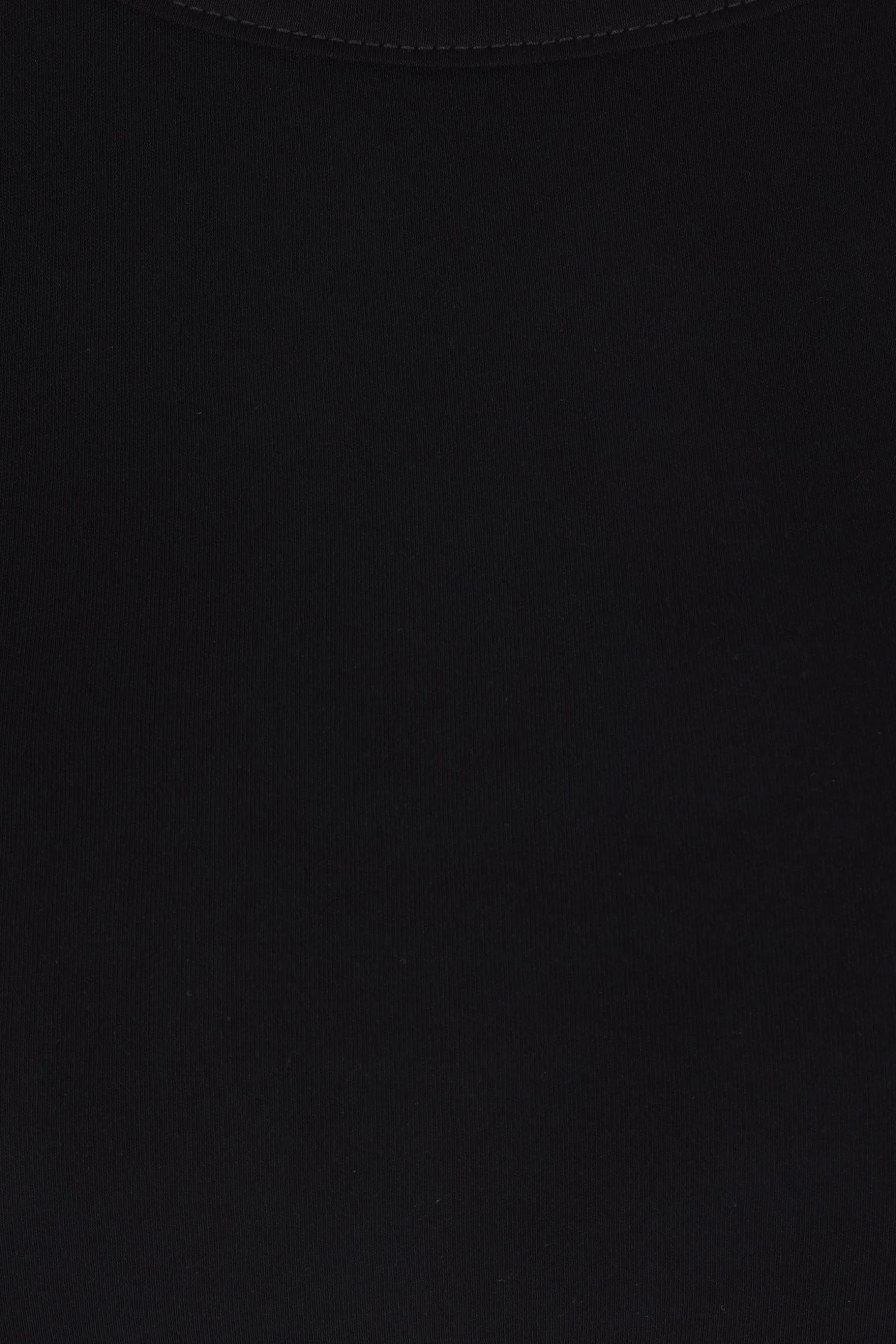 Topwear>Y'S top cropped in jersey Nero