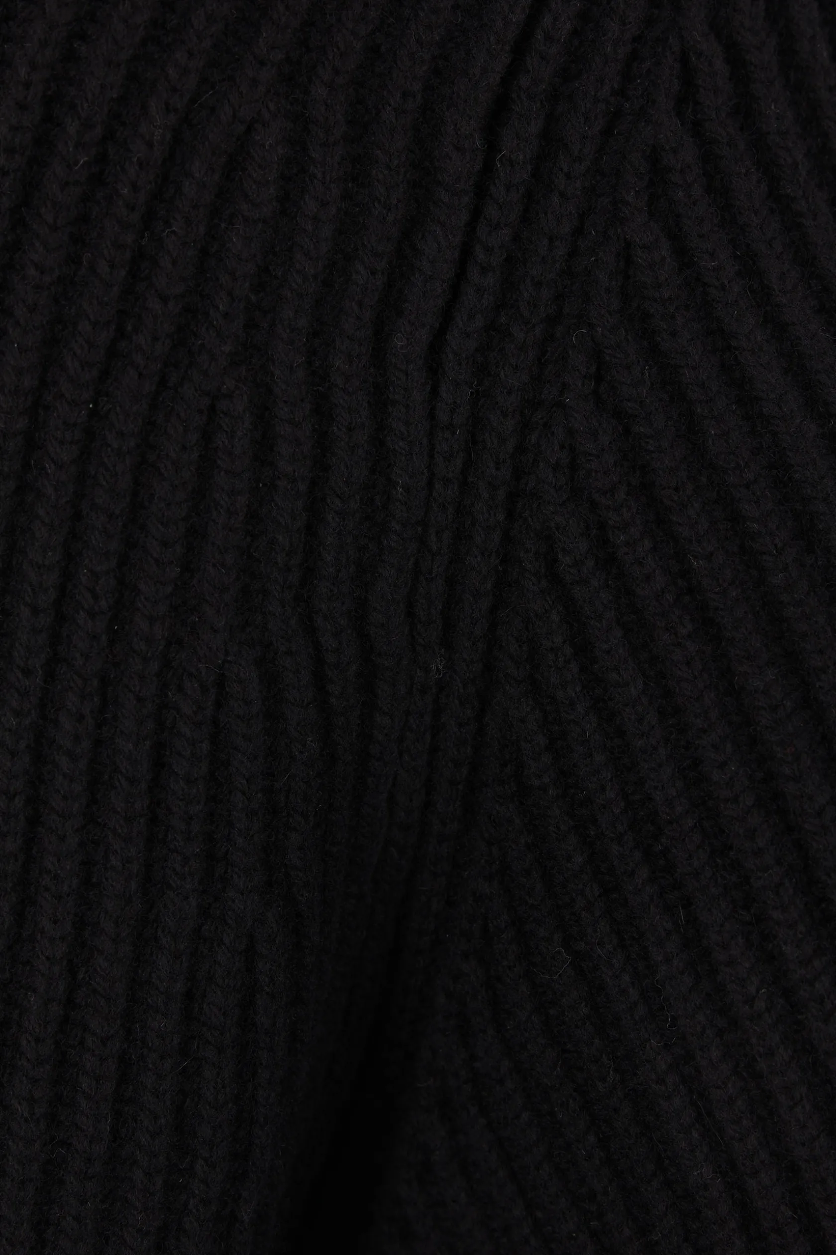 Topwear>YOHJI YAMAMOTO top cropped in maglia Nero