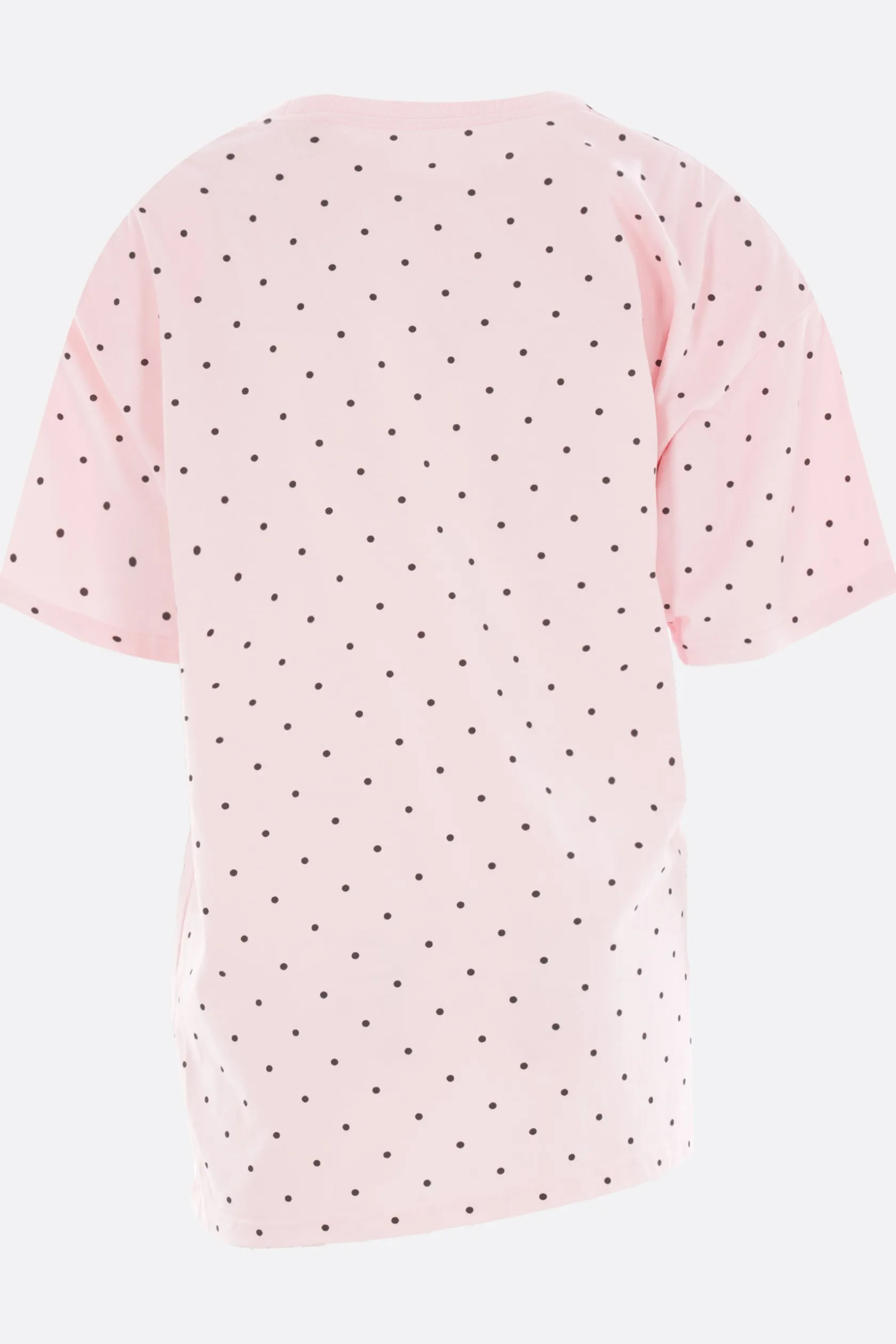 Topwear>ALL IN top in jersey di cotone a pois Rosa